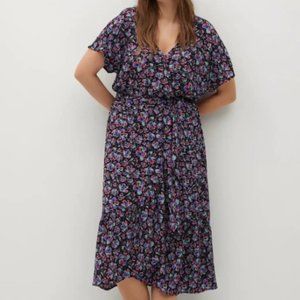 Women's Violeta by MNG Floral print dress